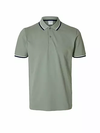 SELECTED | Polo SLHSLIM-ATLAS | olive
